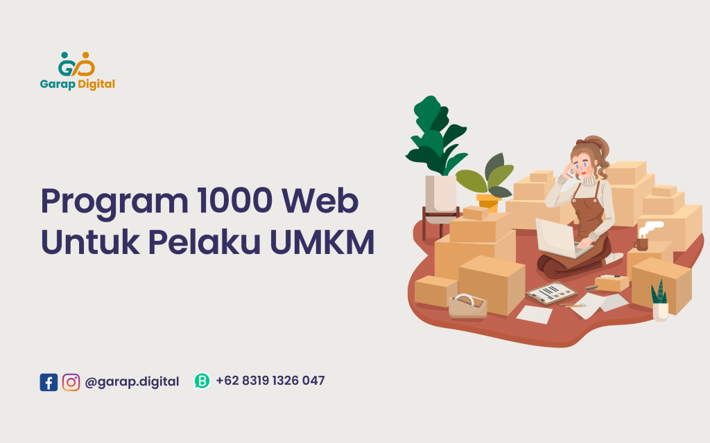 Website Untuk UMKM Melalui Program Garap Digital