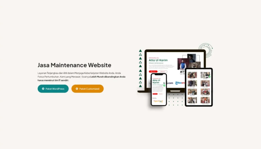 biaya maintenance website