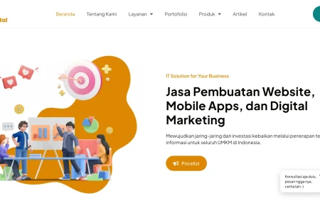 website perusahaan